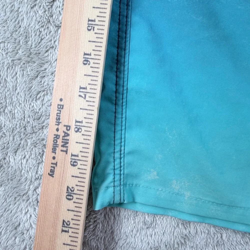 Hollister Board Shorts Mens 30 Blue Ombre Excellent Swim Trunks